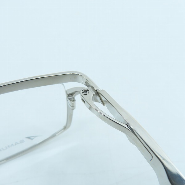 実際に弊社で買取させて頂いたSAMURAI SHO/サムライ翔 メガネフレーム/アイウェア SS-T122 #1の画像 4枚目