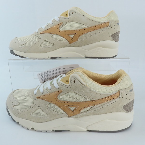 実際に弊社で買取させて頂いた【未使用】MIZUNO×IL BISONTE/ミズノ×イルビゾンテ SKY MEDAL/スカイメダル スニーカー D1GG240201/26.5の画像 3枚目