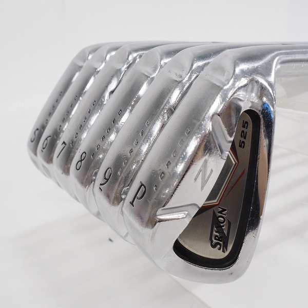 実際に弊社で買取させて頂いたDUNLOP/ダンロップ SRIXON/スリクソン Z525 FORGED アイアン #5～9,Pw 6本セット N.S.PRO 980GH D.S.T FLEX:R