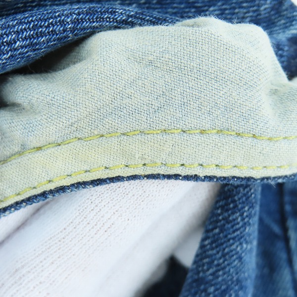 実際に弊社で買取させて頂いたLEVI'S/リーバイス 501XX 刻印555 バレンシア工場製 ビッグE デニムパンツ 紙パッチ 501-0003/31×36の画像 8枚目