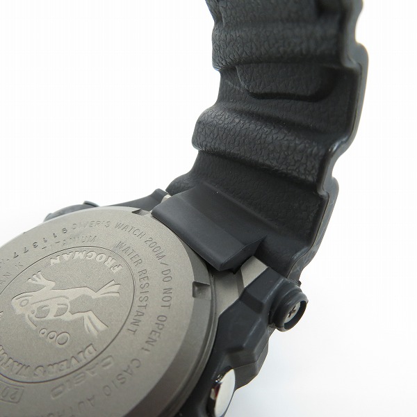 実際に弊社で買取させて頂いたG-SHOCK/Gショック FROGMAN/フロッグマン DW-9900-8【動作未確認】の画像 5枚目