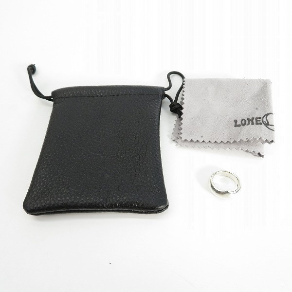 実際に弊社で買取させて頂いたLeonard Kamhout/レナードカムホート LONE ONES/ロンワンズ シルクリング シルバー 7号の画像 9枚目