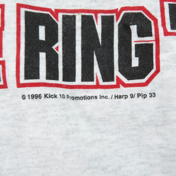 実際に弊社で買取させて頂いたPRO PLAYER/プロプレイヤー NBA  72-10 Chicago Bulls シカゴブルズ 1996 ヴィンテージTシャツ Mの画像 5枚目