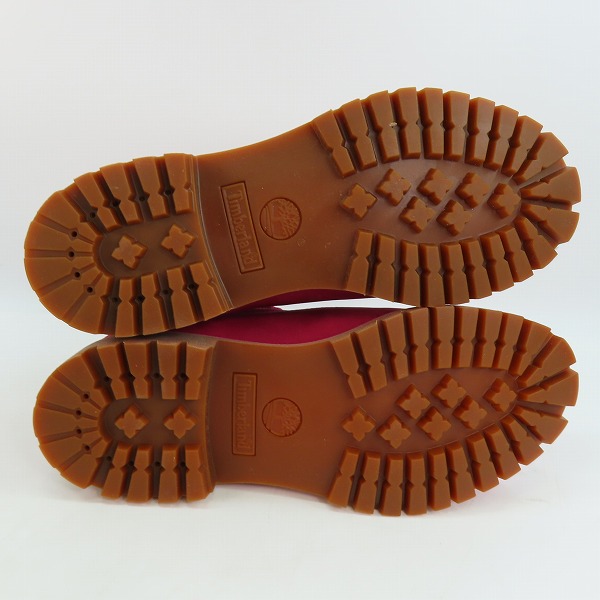 実際に弊社で買取させて頂いたTimberland/ティンバーランド 6INCH PREMIUM BOOTS W/L 50th EDITION MEDIUM RED NUBUCK ブーツ/TB 0A5VHD A46/9.5の画像 2枚目