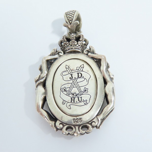 実際に弊社で買取させて頂いた【ギャラ付き】Justin Davis/ジャスティンデイビス MIGHTY THUNDER CAMEO/マイティサンダーカメオペンダント SPJ525-1の画像 2枚目