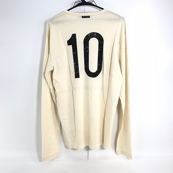 実際に弊社で買取させて頂いたDOLCE&GABBANA/ドルチェ&ガッバーナ Disney/ディズニー ミッキー 長袖Tシャツ カットソー 50の画像 1枚目