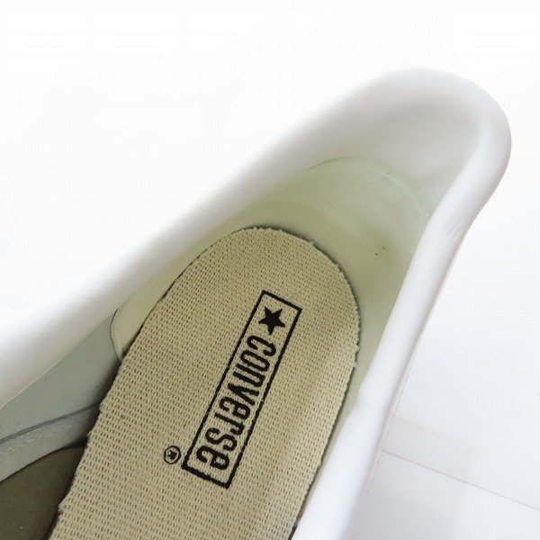 実際に弊社で買取させて頂いた【未使用】CONVERSE/コンバース ONE STAR OX WHT/L.BLU/10.5の画像 4枚目