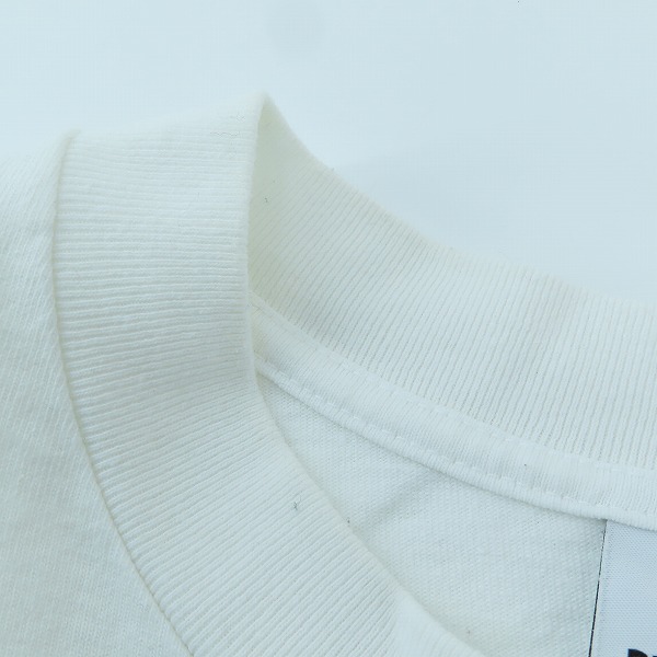 実際に弊社で買取させて頂いたREADYMADE/レディメイド バックロゴプリント Tシャツ RE-CO-WH-00-00-244/Lの画像 6枚目