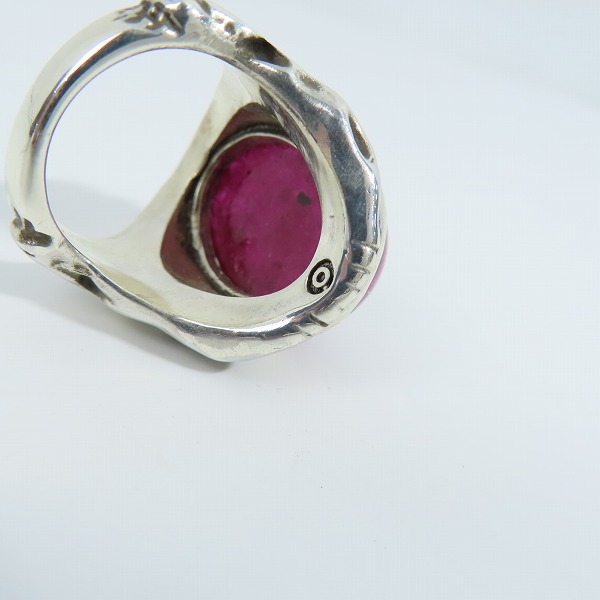 実際に弊社で買取させて頂いたALEX STREETER/アレックスストリーター エンジェルハートリング ソードピアスドハート/15号の画像 6枚目