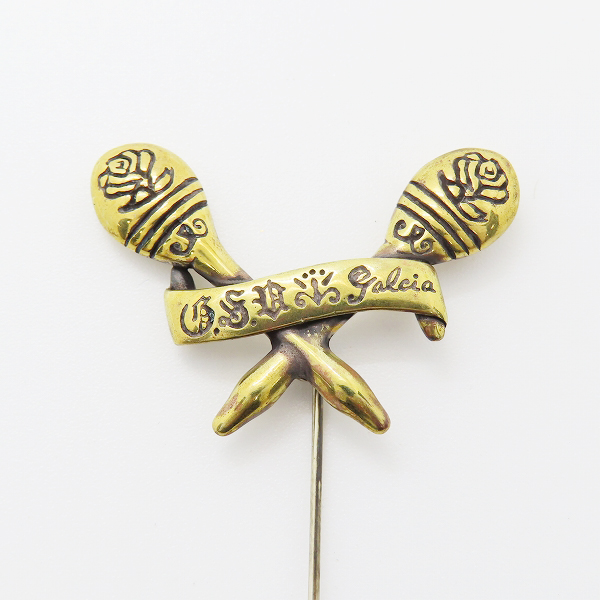 実際に弊社で買取させて頂いた(6)GANGSTERVILLE×Galcia/ギャングスタービル×ガルシア ハットピン/ラペルピンの画像 1枚目