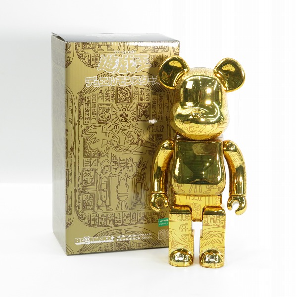 実際に弊社で買取させて頂いたMEDICOM TOY 遊戯王デュエルモンスターズ 400% BE@RBRICK 千年パズル/漫画『遊☆戯☆王』 連載開始25周年記念