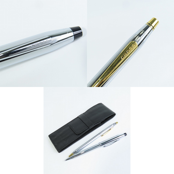 実際に弊社で買取させて頂いたCROSS/クロス  回転式 ボールペン/シャープペンシル 2点セットの画像 9枚目