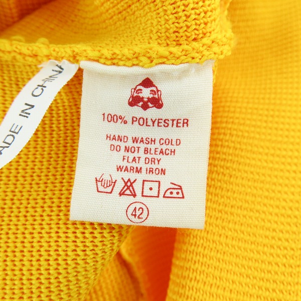 実際に弊社で買取させて頂いたEVISU/エヴィス ジップ ニット ジャケット/42の画像 3枚目