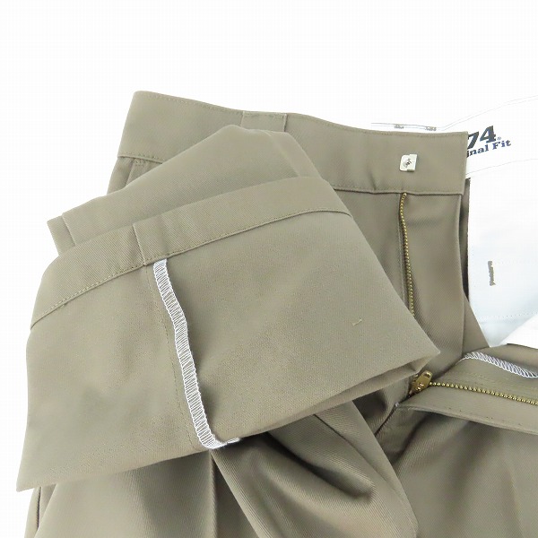実際に弊社で買取させて頂いた【未使用】DICKIES/ディッキーズ ワークパンツ マッシュルーム BRW/DK006894A771/32の画像 5枚目