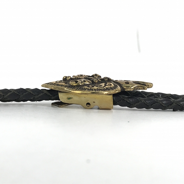 実際に弊社で買取させて頂いた(2)Gangsterville×galcia/ギャングスタービル×ガルシア TWO FACE/ダブルフェイス BOLO TIE/ボロタイ/ループタイ ブラス/真鍮の画像 3枚目