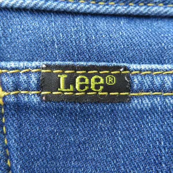 実際に弊社で買取させて頂いたLee/リー ストレート 裏起毛 デニムパンツ/ジーンズ 02010/36の画像 3枚目