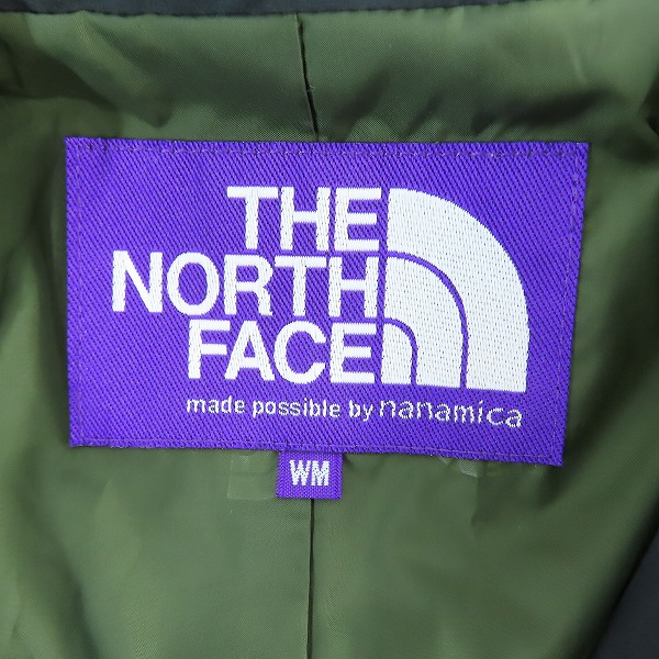 実際に弊社で買取させて頂いたTHE NORTH FACE PURPLE LABEL/ザノースフェイス BEAMS別注 ステンカラーコート NPW2114N/WMの画像 3枚目