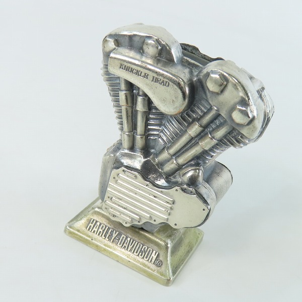 実際に弊社で買取させて頂いたZIPPO/ジッポー用 Harley-Davidson/ハーレーダビッドソン 95th Anniversary/95周年記念 エンジン型スタンド