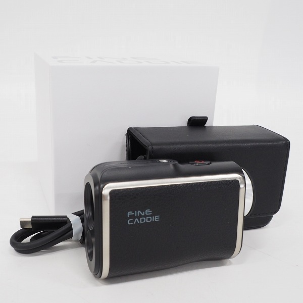 実際に弊社で買取させて頂いたFINECADDIE/ファインキャディ J3 ゴルフ レーザー距離計 ゴルフスコープ  充電式