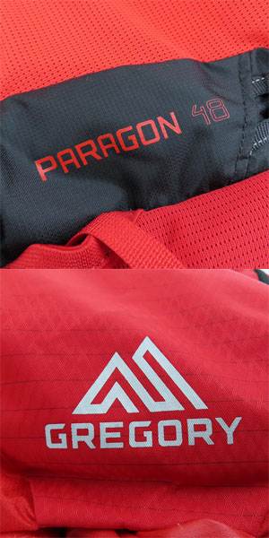 実際に弊社で買取させて頂いたGREGORY/グレゴリー PARAGON 48/パラゴン 48 リュックサック/バックパックの画像 4枚目