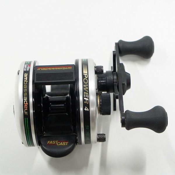 実際に弊社で買取させて頂いたAbuGarcia/アブガルシア Ambassador POWER 4 アンバサダー 右ハンドル ベイトリール 箱付きの画像 5枚目