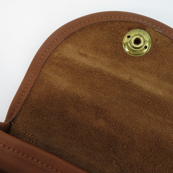 実際に弊社で買取させて頂いたCOACH/コーチ オールドコーチ カウハイドレザー ポーチ 9826 の画像 5枚目