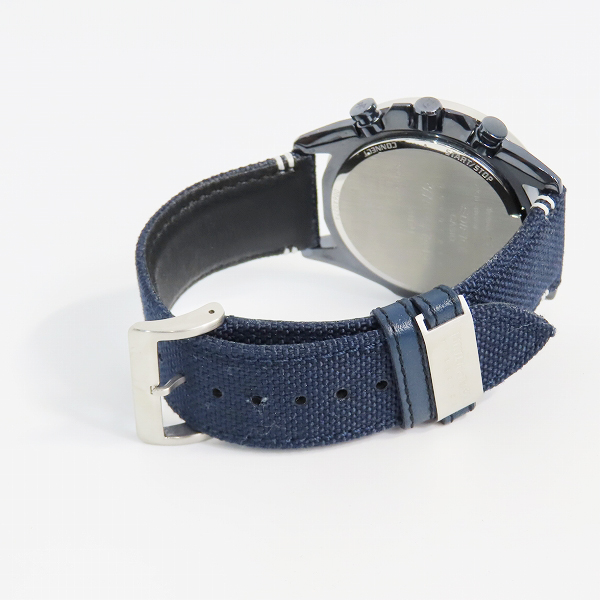 実際に弊社で買取させて頂いたCASIO/カシオ EDIFICE/エディフィス Scuderia AlphaTauri/スクーデリア アルファタウリ 腕時計 EQB-1000AT-1AJRの画像 2枚目