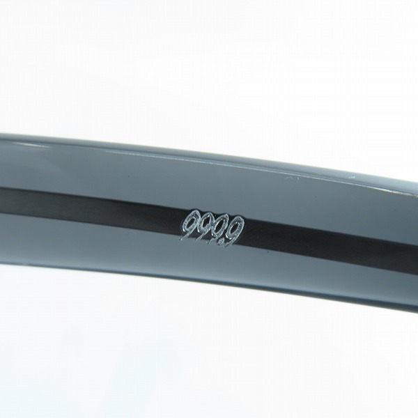 実際に弊社で買取させて頂いた999.9/フォーナインズ メガネフレーム アイウェア NP-605の画像 6枚目