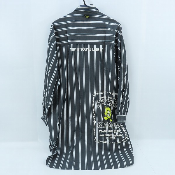 実際に弊社で買取させて頂いたHYSTERIC GLAMOUR/ヒステリックグラマー  ヒスベアー 長袖ロングシャツ 01221AO05 /Fの画像 1枚目