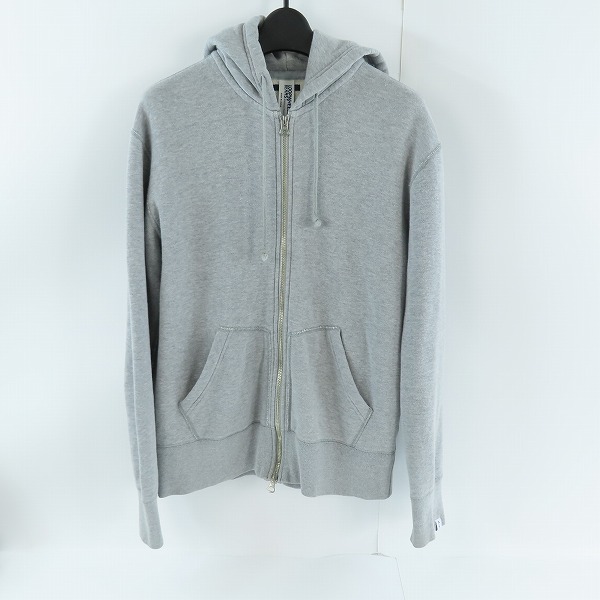 実際に弊社で買取させて頂いたLOOPWHEELER×BEAMS+/ループウィラー×ビームスプラス スリムフィット ジップアップ パーカー/L