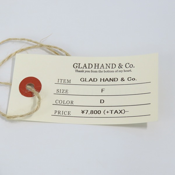 実際に弊社で買取させて頂いたGLAD HAND/グラッドハンド ドッド柄蝶ネクタイの画像 5枚目
