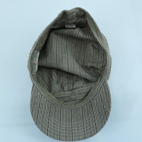 実際に弊社で買取させて頂いたSUGAR CANE/シュガーケーン キャスケット帽/SC02207の画像 5枚目