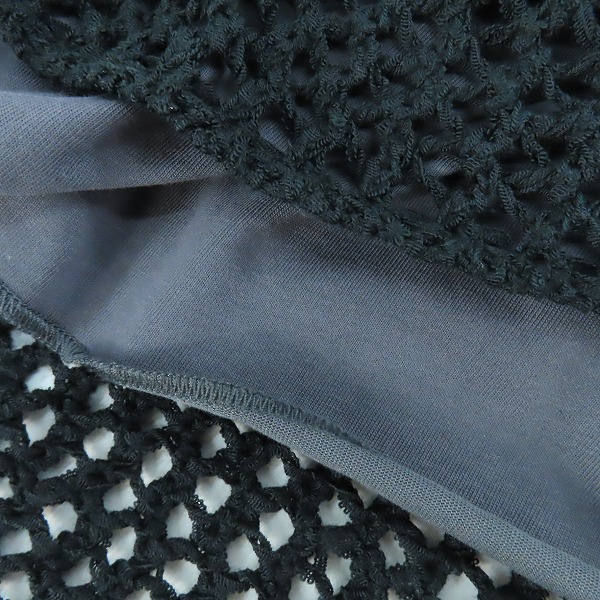 実際に弊社で買取させて頂いたHARE/ハレ メッシュ ニット カットソー HA020047MW/Fの画像 5枚目