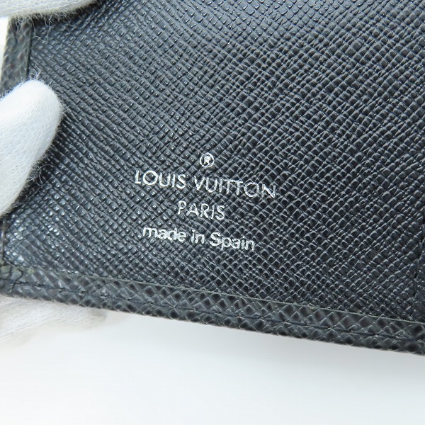 実際に弊社で買取させて頂いたLOUIS VUITTON/ルイヴィトン タイガ アジェンダ PM 手帳カバー 6穴式 システム手帳 R20426の画像 4枚目