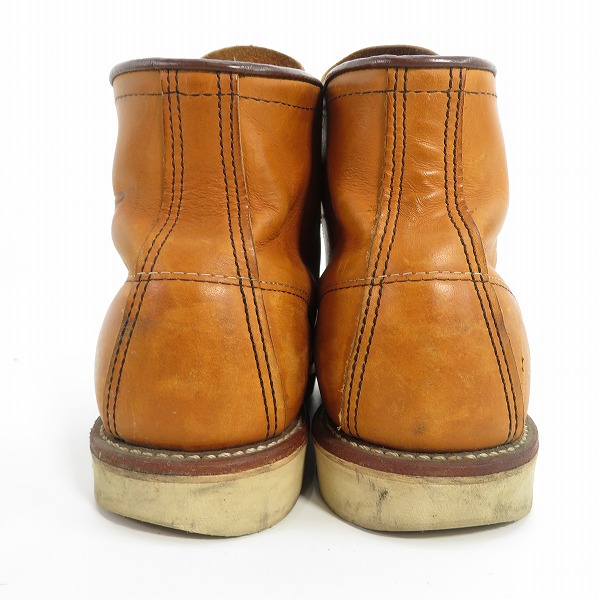 実際に弊社で買取させて頂いたRED WING/レッドウィング 現行羽根タグ アイリッシュセッター モックトゥ ブーツ 875 8.5Eの画像 1枚目