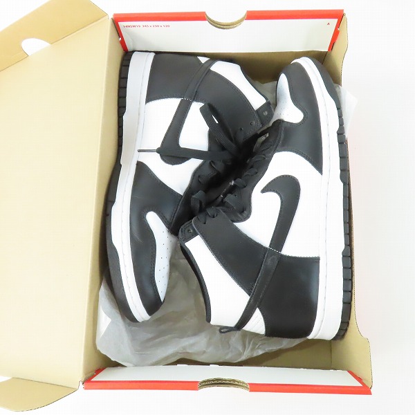 実際に弊社で買取させて頂いたNIKE/ナイキ DUNK HIGH RETRO Championship White/ダンク ハイ レトロ チャンピオンシップ DD1399-105/28.5の画像 7枚目