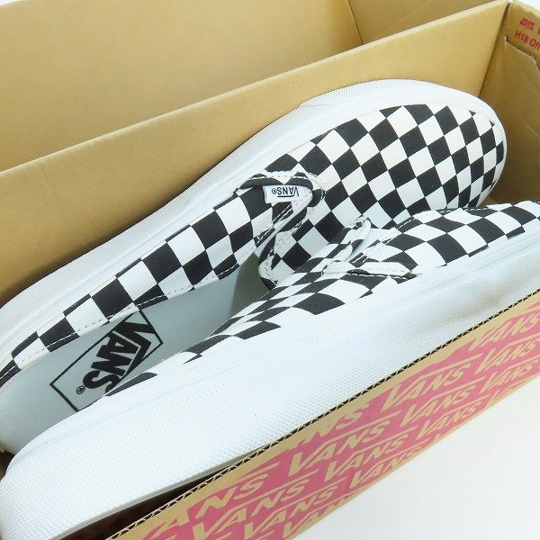 実際に弊社で買取させて頂いたVANS/バンズ CLASSIC SLIP-ON M/クラシックスリッポンミュール VN0A4P3U5GU/29の画像 8枚目