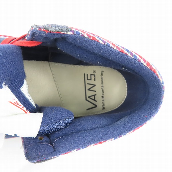 実際に弊社で買取させて頂いたVANS×WHITE MOUNTAINEERING/バンズ×ホワイトマウンテニアリング ハイカットスニーカー/27.5の画像 4枚目
