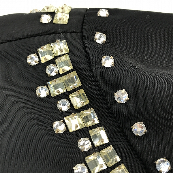 実際に弊社で買取させて頂いた【JPタグ】GIVENCHY/ジバンシィ ボンバージャケット/ブルゾン ラインストーン/36の画像 6枚目