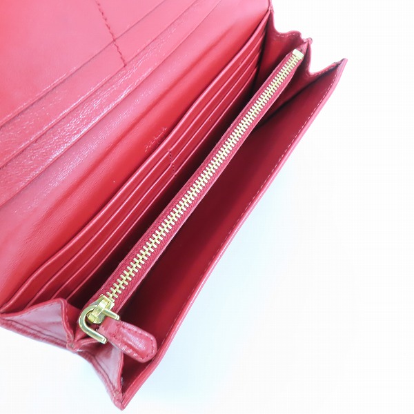 実際に弊社で買取させて頂いたPRADA/プラダ キルティング ラウンドファスナー長財布の画像 3枚目