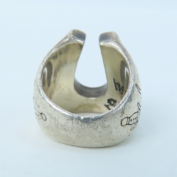 実際に弊社で買取させて頂いたGalcia/ガルシア W&W LUCK ホースシューリング 8.5-9号の画像 3枚目