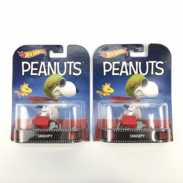 実際に弊社で買取させて頂いた【未開封】Hot Wheels/ホットウィール 1/64 PEANUTS SNOOPY/ピーナッツ スヌーピー 2点セット 