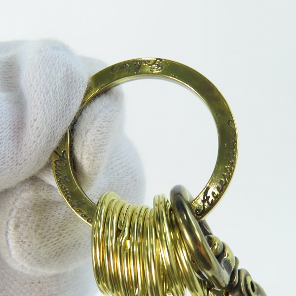 実際に弊社で買取させて頂いた(2)Gangsterville×galcia/ギャングスタービル×ガルシア キーホルダー DEVIL/デビル ブラス 真鍮 キーフック 14cmの画像 6枚目