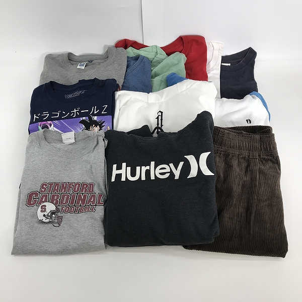 実際に弊社で買取させて頂いた【おまとめ】ハーレー/チャンピオン/フリークスストア 等 パーカー/Tシャツ/ドロストパンツ 他