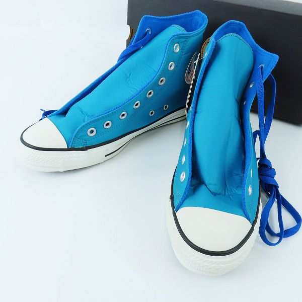 実際に弊社で買取させて頂いた【未使用】CONVERSE/コンバース AS OUTDOOR JKT HI/BLUE ハイカットスニーカー/9