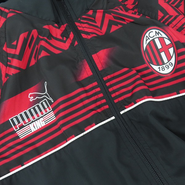 実際に弊社で買取させて頂いたPUMA/プーマ ACミラン 21/22 FTBLHERITAGE トラックジャケット 765095-01 /Mの画像 7枚目