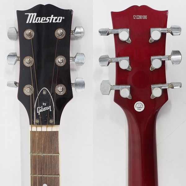 実際に弊社で買取させて頂いた★Maestro by Gibson/マエストロ SG Special タイプ ボルトオンネック エレキギター ソフトケース付の画像 2枚目