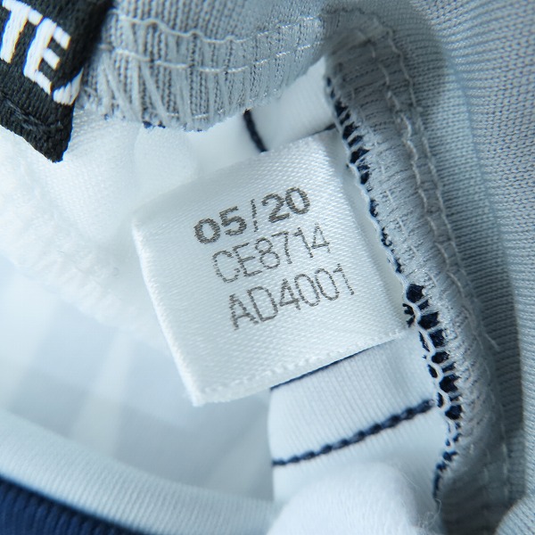 実際に弊社で買取させて頂いたadidas/アディダス 横浜・F・マリノス 2020年 アウェイユニフォーム ゲームシャツ #23 仲川輝人/CE8714/Lの画像 6枚目