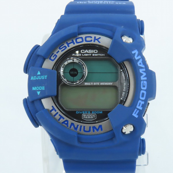 実際に弊社で買取させて頂いたG-SHOCK/Gショック FROGMAN/フロッグマン WCCS 00年 サンゴ礁 青/DW-9902WC-2JR【動作未確認】