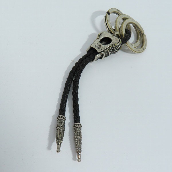 実際に弊社で買取させて頂いたJustin Davis/ジャスティンデイビス BBB011 スカル キーホルダーの画像 1枚目